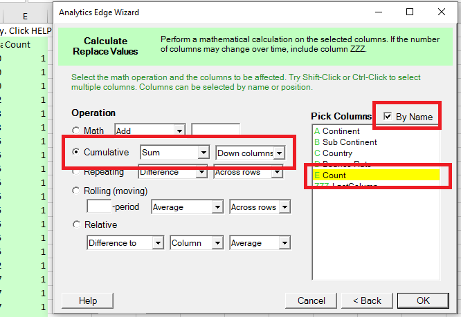 How To Add Row Numbers Analytics Edge Help