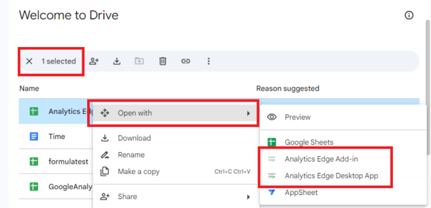 Granting Access to Google Sheets Files/Folders | Analytics Edge Help