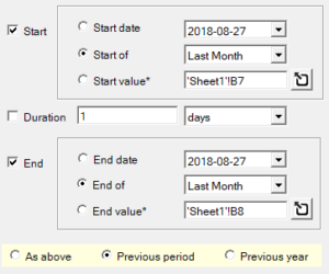 Selecting A Date Range Analytics Edge Help